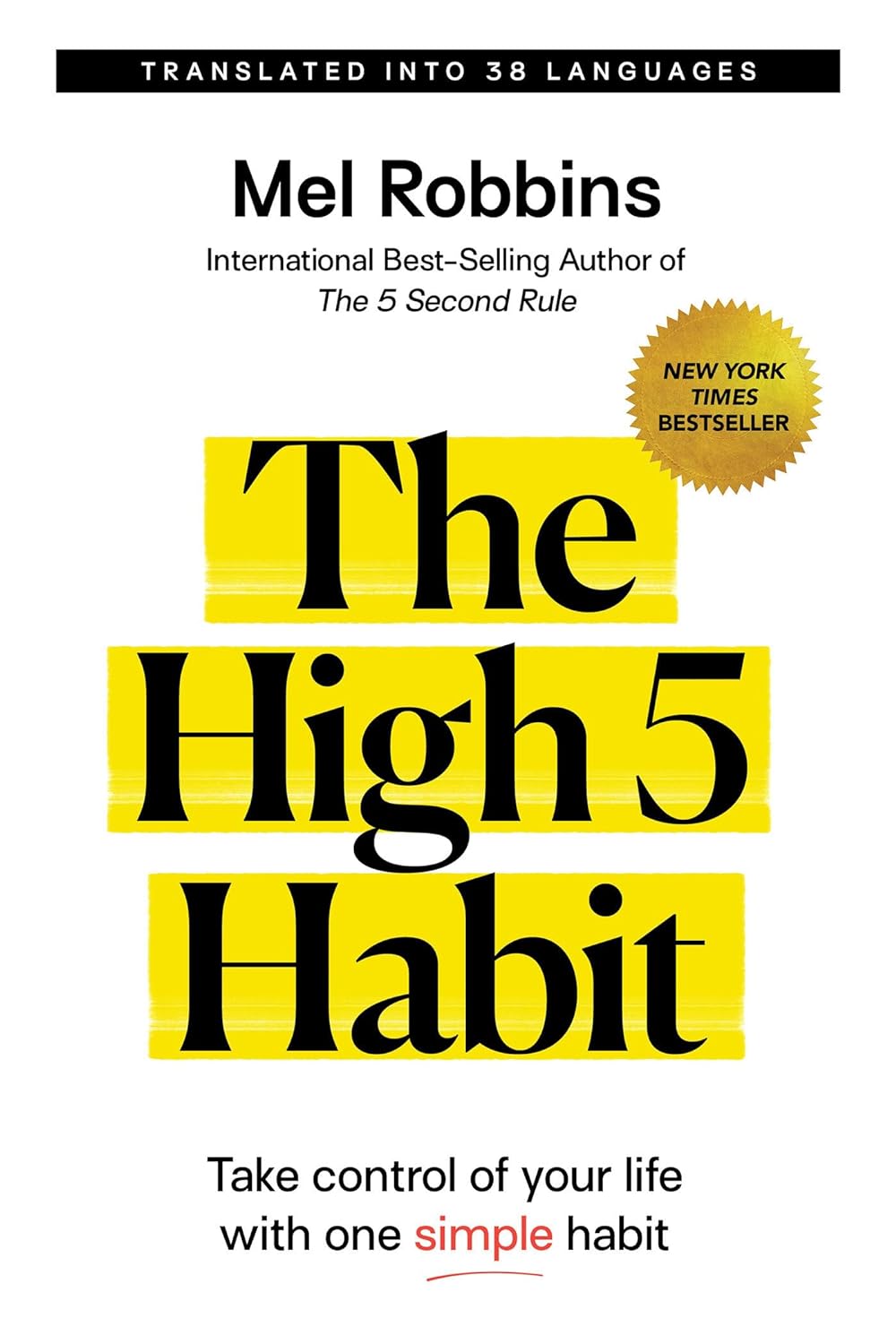 The high 5 habit by Mel Robbins